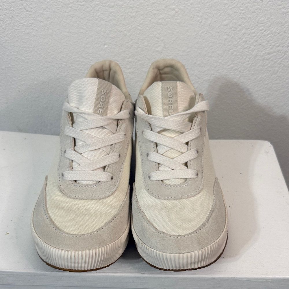 Sorel Women's Out 'N About III City Sneakers- off white/beige-10